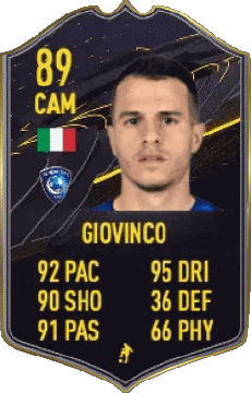 Multimedia Vídeo Juegos F I F A - Jugadores  cartas Italia Sebastian Giovinco 