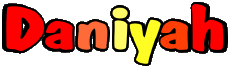 Nombre FEMENINO - Magreb Musulmán D Daniyah 