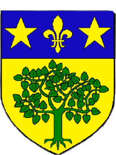 Blazon-Flags France Departments - Cities 07 LE TEIL 