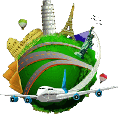 Nachrichten Französisch Bon Voyage Transparenter Hintergrund 04 