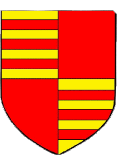 Blasone-Bandiere Francia Dipartimenti - Città 18 SAINT AMAND MONTROND Blasone