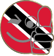 Bandiere America Trinité et Tobago Faccina - OK 
