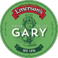 Gary-Bebidas Cervezas Nueva Zelanda Emerson's Gary