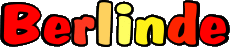 Nome FEMMINILE - Germania B Berlinde 