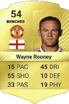 Multi Média Jeux Vidéo F I F A - Joueurs Cartes Angleterre Wayne Rooney 