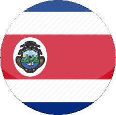 Bandiere America Costa Rica Tondo 