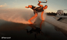 Humour - Fun Sports Ski Nautique Barefoot Fun Win 