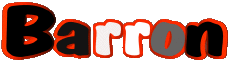 First Names MASCULINE -  UK - USA - IRL - AUS - NZ B Barron 