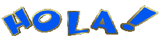 Messages Spanish Hola Rotation 