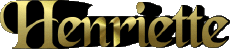 Nome FEMMINILE - Francia H Henriette 