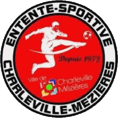 Sports FootBall Club France Logo Grand Est 08 - Ardennes Entente Sportive de Charleville-Mézières 
