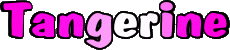 Nombre FEMENINO - UK - USA - IRL - AUS - NZ T Tangerine 