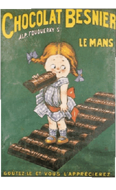 Humour - Fun Affiches Rétro - Marques Chocolat Divers 