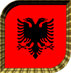 Drapeaux Europe Albanie Carré 