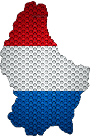 Drapeaux Europe Luxembourg Carte 