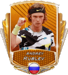Sports Tennis - Joueurs Russie Andrey Rublev 