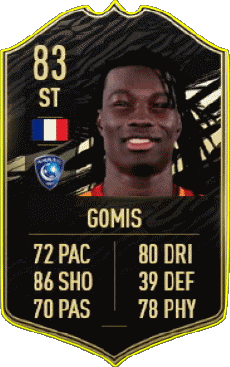 Multi Media Video Games F I F A - Card Players France Bafétimbi Gomis 