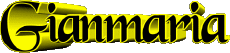 Vorname WEIBLICH - Italien G Gianmaria 