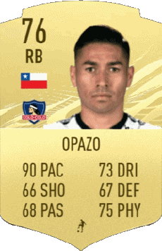 Multimedia Videospiele F I F A - Karten Spieler Chile Óscar Opazo 
