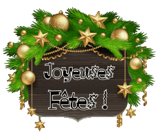 Messages French Joyeuses Fêtes (Noël) Serie 20 