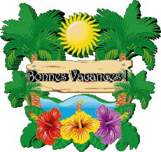 Nachrichten Französisch Bonnes Vacances 24 