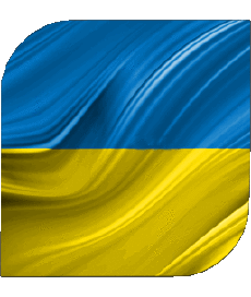 Drapeaux Europe Ukraine Carré 