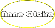 Nombre FEMENINO - Francia A Compuesto Anne Claire 