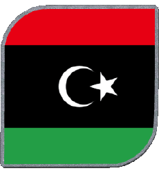 Fahnen Afrika Libyen Platz 