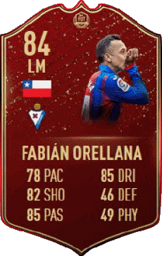 Multimedia Videogiochi F I F A - Giocatori carte Chile Fabián Orellana 