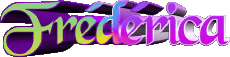 First Names FEMININE - France F Frédérica 