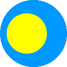 Flags Oceania Palau Round 