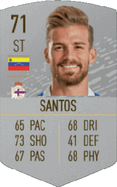 Multimedia Videospiele F I F A - Karten Spieler Venezuela Christian Santos 
