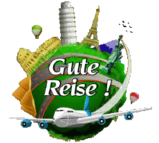 Mensajes Alemán Gute Reise 04 