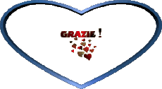 Messages Italian Grazie Heart 