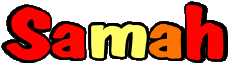 Nombre FEMENINO - Magreb Musulmán S Samah 
