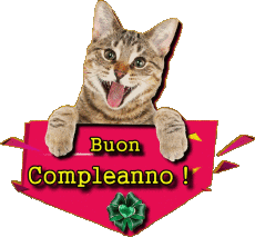 Messages Italian Buon Compleanno Animali 002 