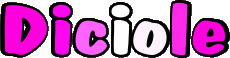 Vorname WEIBLICH - Frankreich D Diciole 