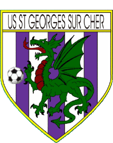 Sports FootBall Club France Logo Centre-Val de Loire 41 - Loir et Cher US St Georges sur Cher 