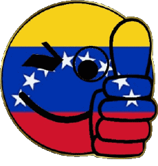 Bandiere America Venezuela Faccina - OK 