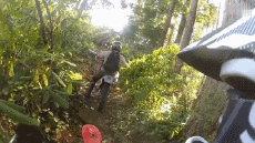 Humor -  Fun Transport Motorcycles Cross Gamelles Fail 