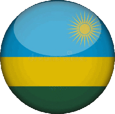 Flags Africa Rwanda Round 