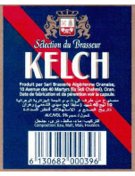 Bebidas Cervezas Argelia Kelch 