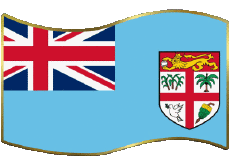 Bandiere Oceania Figi Rettangolo 