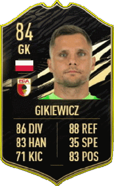 Multimedia Videogiochi F I F A - Giocatori carte Polonia Rafal Gikiewicz 