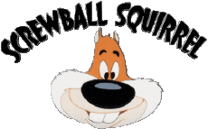 Multi Media Cartoons TV - Movies Tex Avery Screwball Squirrel Logo 