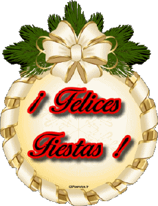 Mensajes Español Felices Fiestas Serie 05 