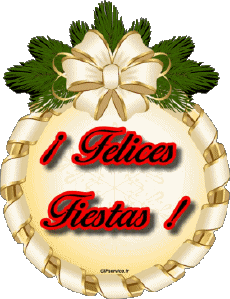 Messages Spanish Felices Fiestas Serie 05 