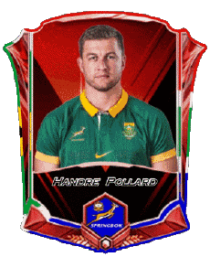 Deportes Rugby - Jugadores Africa del Sur Equipo 2025 Handre Pollard 