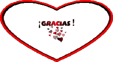 Messagi Spagnolo Gracias Cuore 