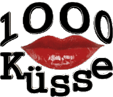 Mensajes Alemán Küsse 1000 